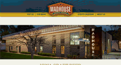 Desktop Screenshot of madhousebeer.com